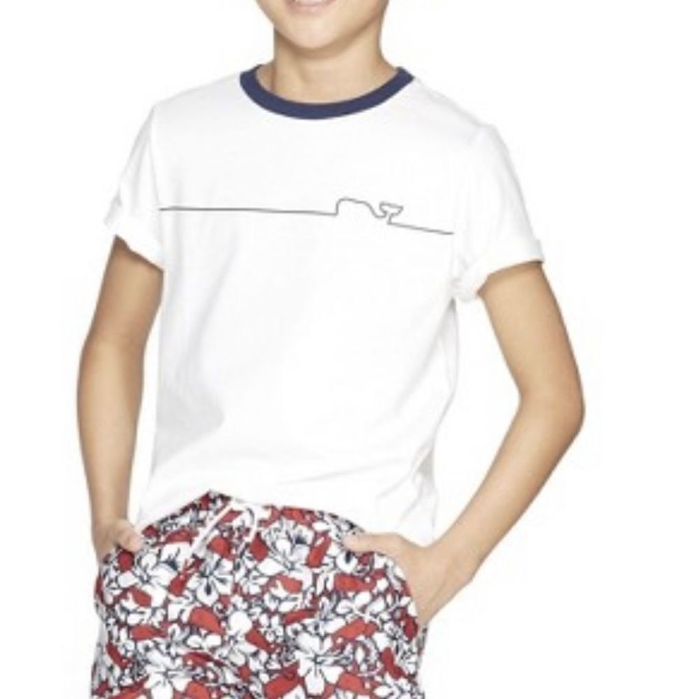‎Vineyard Vines logo boys t shirt